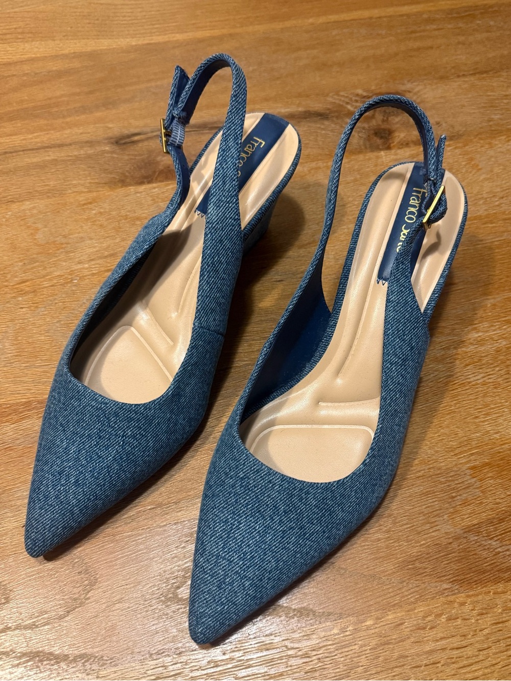 Denim Heel
